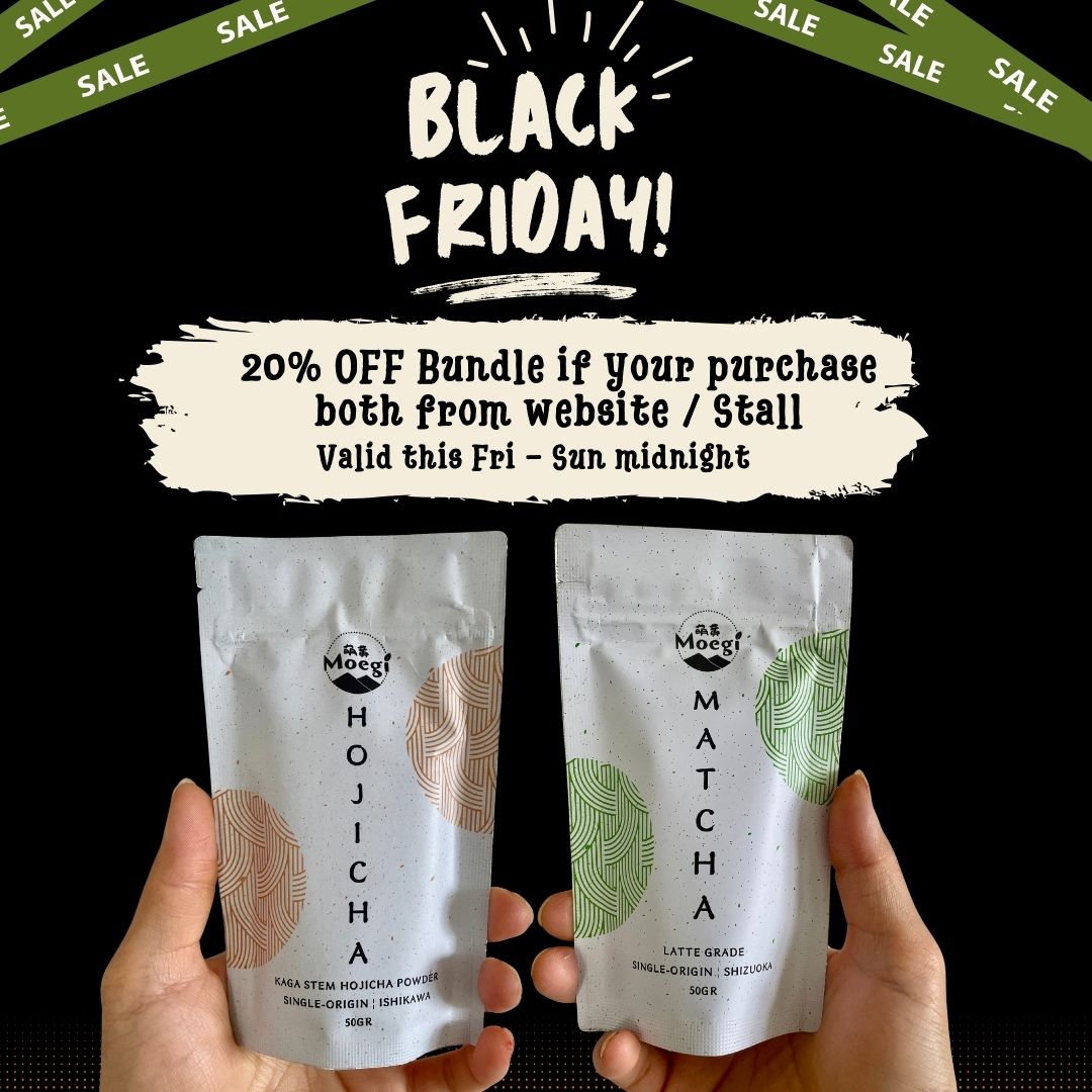 Latte and Hojicha Bundle 20% BLACK FRIDAY