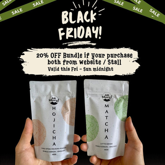 Latte and Hojicha Bundle 20% BLACK FRIDAY